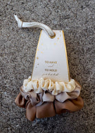 3 piece hair scrunchie set