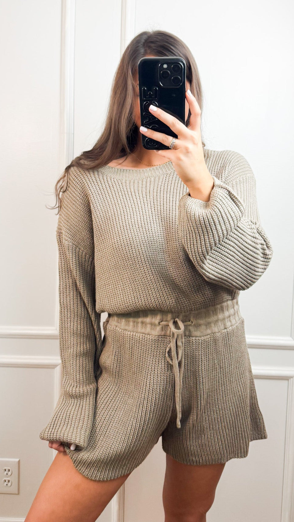 cozy sweater romper